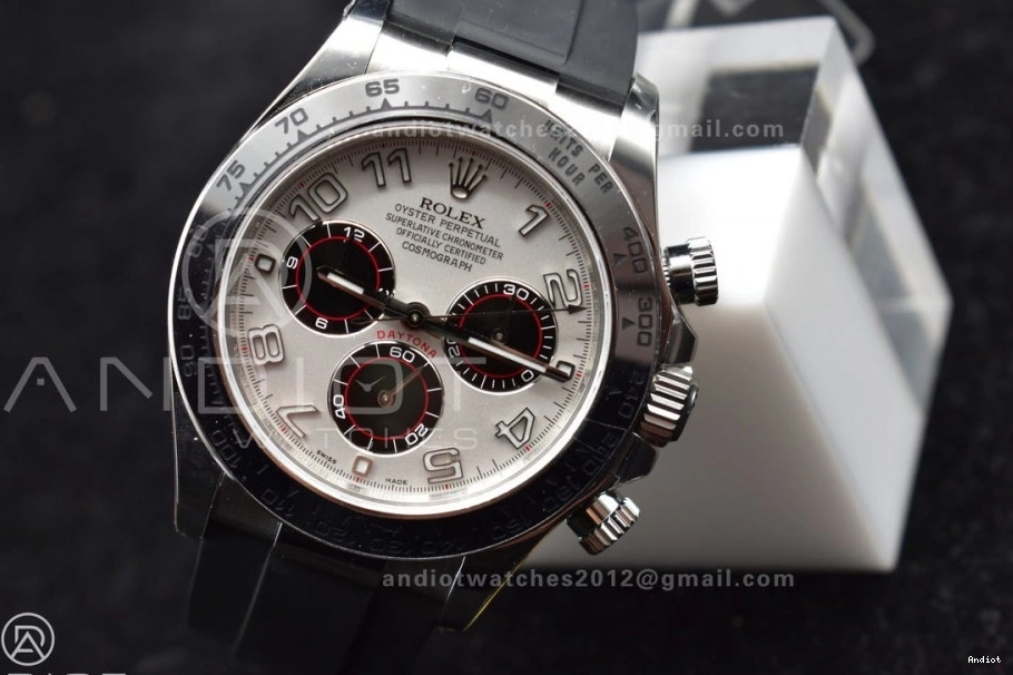 414 Clean Edition Dial SA4130 Strap Black 116519 904L Rubber Case Affordable Daytona Best 1:1 on SS V Silver 0824